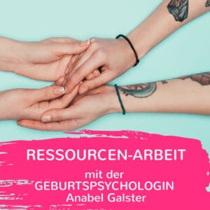 Hände halten sich bei der Geburtshelden App, symbolisiert Unterstützung und Verbindung während der G.