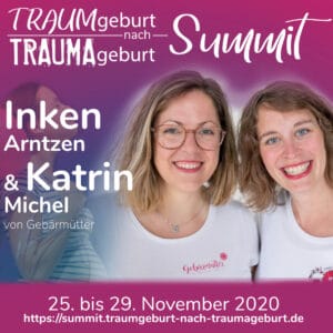 Frauen bei Traumgeburt Summit, Geburtshelferinnen und Mütter, Unterstützung bei Geburt.
